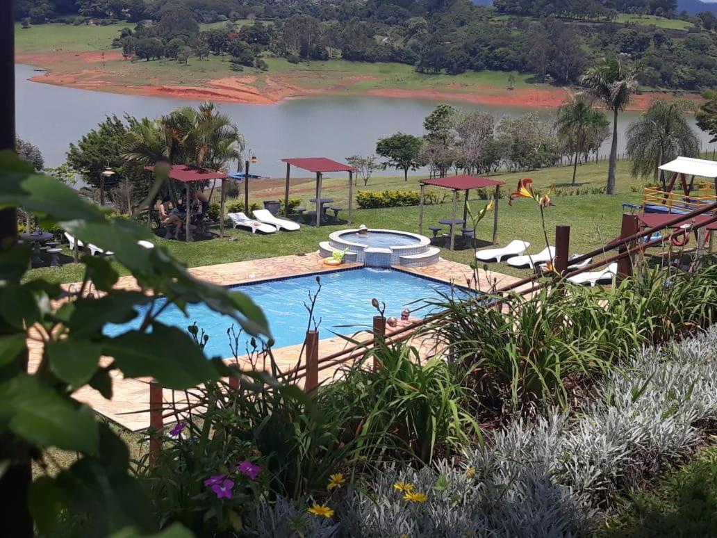 Chale Represa Recanto Varanda Do Sol Joanópolis Extérieur photo